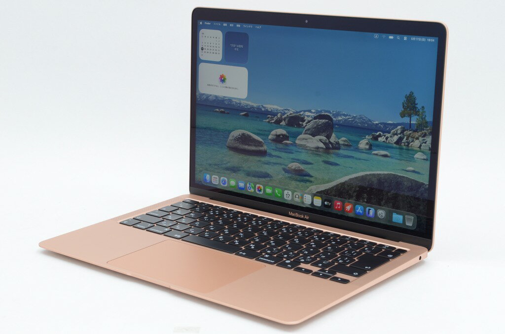 TOSHIBA - 【中古】Apple MacBook Air 13インチ M1(8コアCPU/7コアGPU) 8GB/256GB ゴールド MGND3J/A
