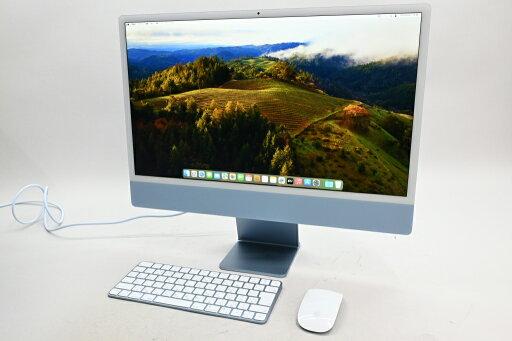 【中古】Apple iMac 24インチ 4.5K Retinaディスプレイモデル M3(8コアCPU/8コアGPU) 256GB ブルー MQRC3J/A【Web限定価格】 【中古】Apple iMac 24インチ 4.5K Retinaディスプレイモデル M3(8コアCPU/8コアGPU) 256GB ブルー MQRC3J/A【Web限定価格】