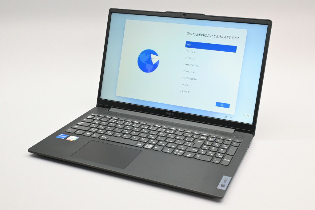 【中古】NEC LAVIE N15 Slim N1555/GAB2 PC-N1555GAB2 カームブラック