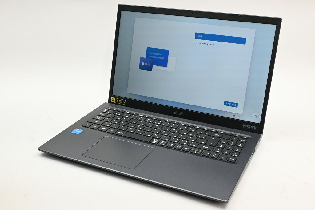 【中古】Acer Aspire 5 A515-56-F38UJ/F チャコールブラック