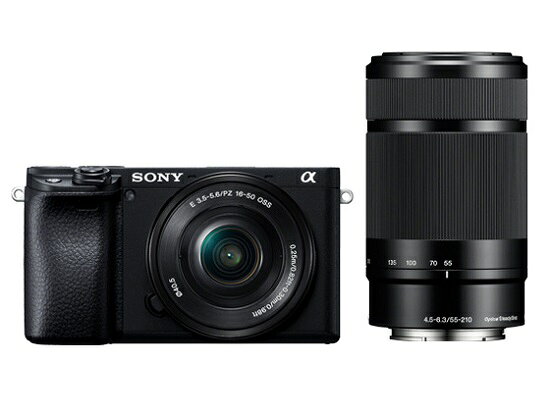 楽天市場】sony α6400 ダブルズームレンズキットの通販