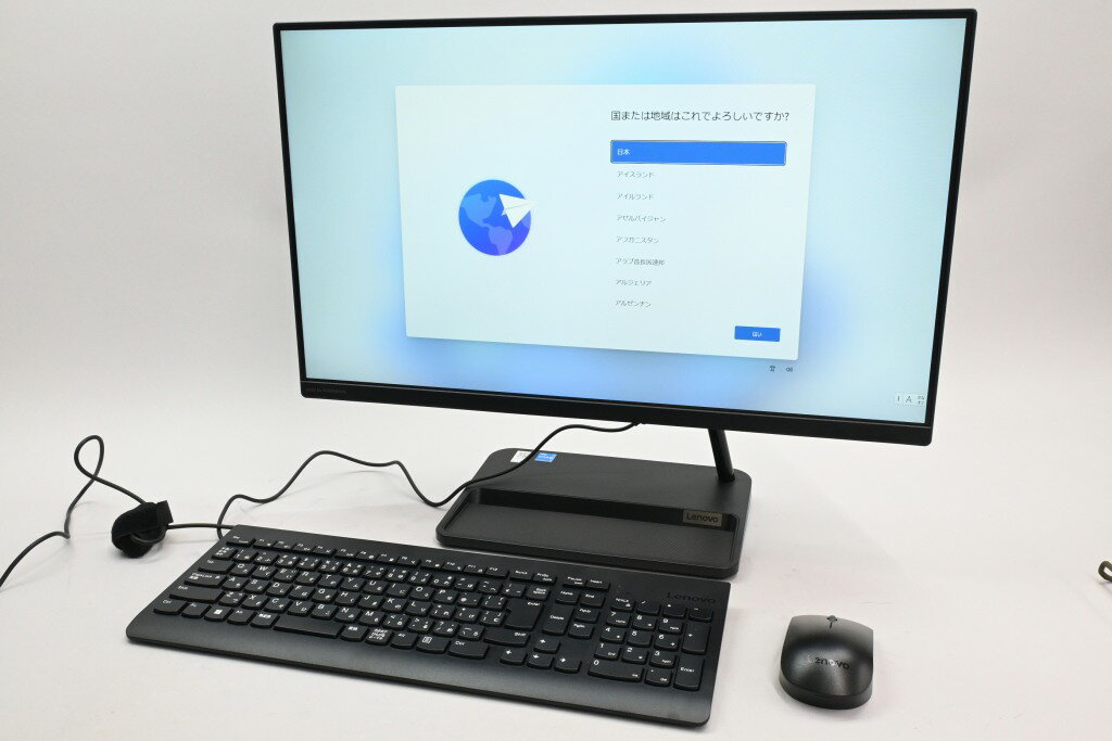 【中古】Lenovo ideacentre AIO 370i F0GH00CRJJ ブラック【N】