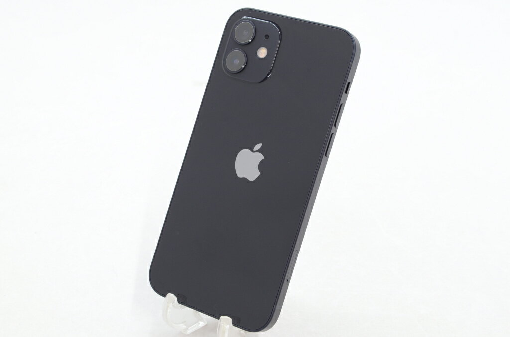 【中古】SIMフリー Apple iPhone12 128GB Black A2402 MGHU3J/A