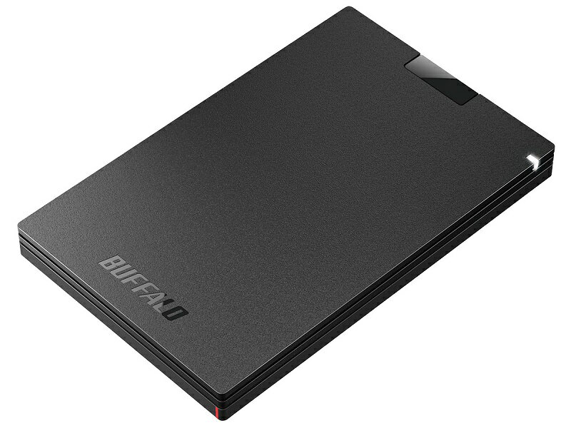【箱破損 または 箱汚れ品】BUFFALO 外付けSSD SSD-PG1.0U3-BC(1TB)
