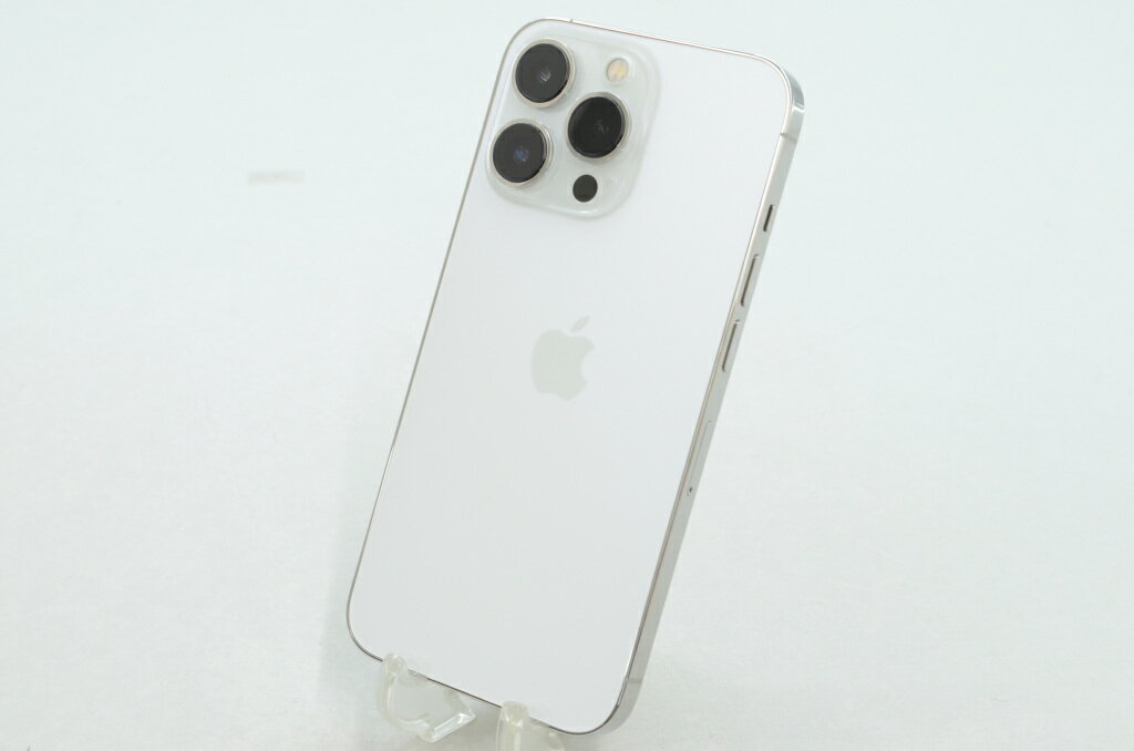 【中古】SIMフリー Apple iPhone13 Pro 128GB Silver A2636 MLUF3J/A