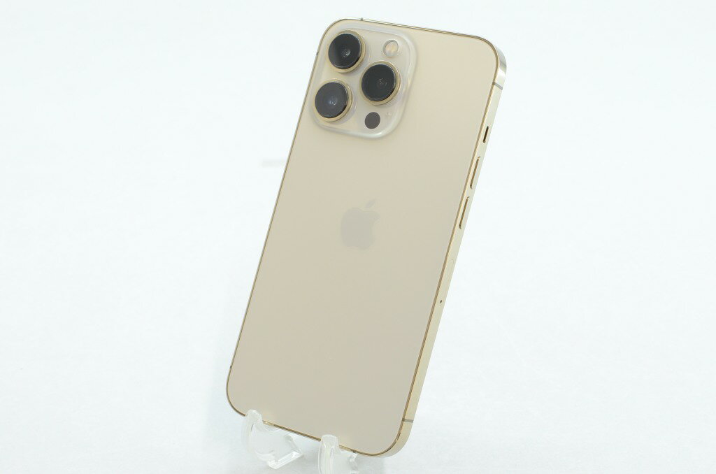 【中古】SIMフリー Apple iPhone13 Pro 128GB Gold A2636 MLUH3J/A