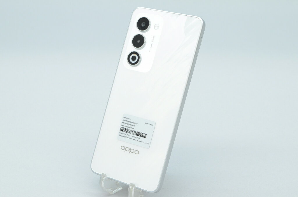 UQmobile OPPO A5 5G 128GB ホワイト OPG06 外観ランクA