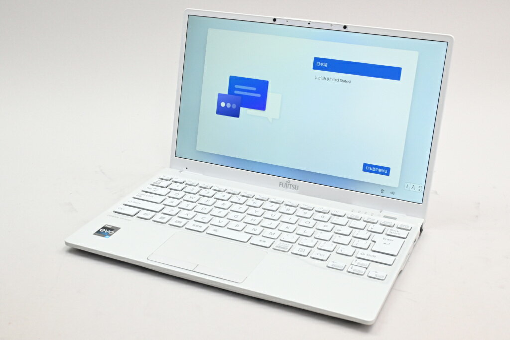 【中古】FUJITSU LIFEBOOK UH UH92/G2 FMVU92G2WZ シルバーホワイト