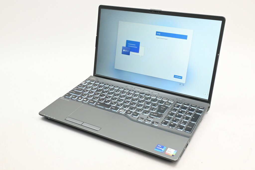 NEC - 【中古】FUJITSU LIFEBOOK AH AH54/G2 FMVA54G2BZ ブライトブラック