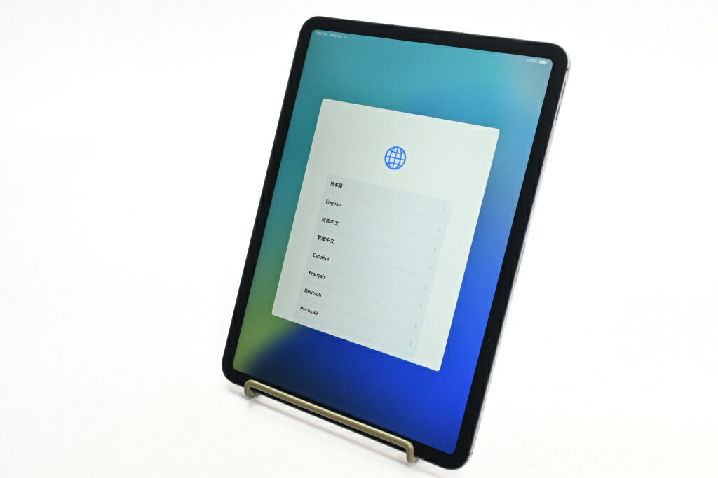 【中古】Apple iPad Pro 11インチ (第3世代) Wi-Fi+Cellular(SIMフリー) 128GB スペースグレイ MHW53J/A
