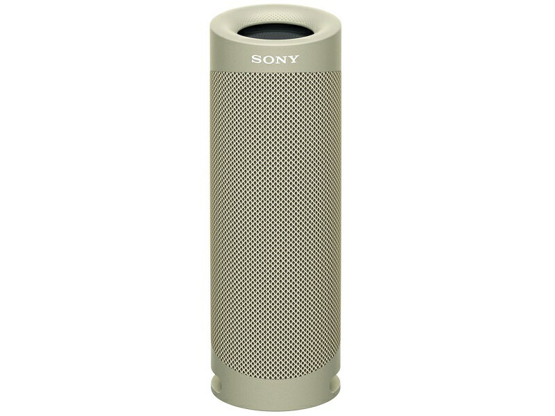【箱破損 または 箱汚れ品】 SONY SRS-XB23-C (ベージュ) 防塵防水対応 Bluetoothスピーカー