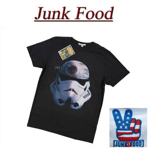 US 5 ab061  JUNK FOOD USA ȡࡦȥ롼ѡ ǥ Ⱦµ T  S2349-7730 󥯥ա STORM TROOPER DEATH STAR STAR WARS  JunkFood MADE IN USA smtb-kd