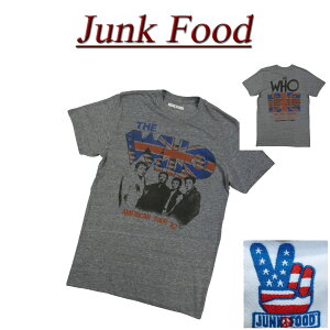 US 5 ab561  JUNK FOOD THE WHO AMERICAN TOUR 82 ա Ⱦµ Х T WH080-7780  󥯥ա å ƥ JunkFood smtb-kd