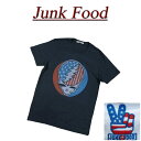 【US規格 5サイズ】 ab581 新品 JUNK FOOD USA産 GRATEFUL DEAD グレイトフルデッド 半袖 バンドTシャツ GD423-7730 メンズ ジャンクフード ロック ティーシャツ JunkFood MADE IN USA 【smtb-kd】