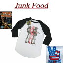 【US規格 5サイズ】 ab631 新品 JUNK FOOD USA産 スターウォーズ ボバフェット ラグランスリーブ 七分袖 Tシャツ S2945-7822 メンズ ジャンクフード BOBA FETT STAR WARS ティーシャツ JunkFood MADE IN USA 【smtb-kd】