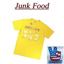 【US規格 5サイズ】 ac121 新品 JUNK FOOD SNOOPY スヌーピー 半袖 Tシャツ P1418-8068 メンズ ジャンクフード ピーナッツ ティーシャツ JunkFood 【smtb-kd】