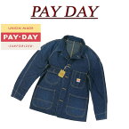 【3サイズ】 ac161 新品 PAY DAY 1950年代 復刻モデル 日本製 インディゴ デニム カバーオール ジャケット PD-001CA メンズ ペイデイ デニムジャケット ワークジャケット PAYDAY JC PENNY Made in JAPAN 【smtb-kd】