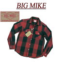 y7F4TCYz ac195 Vi BIG MIKE   obt@[`FbN wr[lVc 101735014 Y rbO}CN HEAVY FLANNEL WORK SHIRTS tlVc [NVc wrl BIGMIKE Made in INDIA ysmtb-kdz