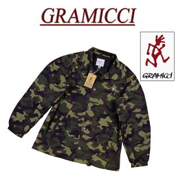 グラミチ ウィンドブレーカー メンズ 【4サイズ】 gm664 新品 GRAMICCI グラミチ SHELL COACHES JACKET カモフラージュ ラグランスリーブ ナイロン コーチジャケット GUJK-19S046 メンズ アメカジ アウトドア ナイロンジャケット 迷彩柄 ウインドブレーカー