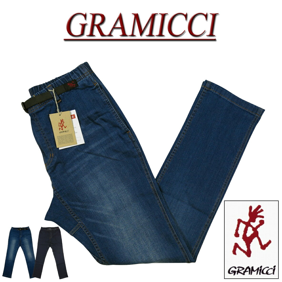 【9/27再入荷! 定番 2色5サイズ】 gm781 新品 GRAMICCI DENIM NN-PANTS グラミチ ストレッチデニム ニューナローパンツ メンズ 0816-DEJ NARROW PANTS デニムパンツ クライミングパンツ 【smtb-kd】