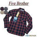 y4F4TCYz jd491 Vi FIVE BROTHER Iu`FbN }`t  CglVc 152000 Y t@CuuU[ LIGHT FLANNEL WORK SHIRTS tlVc `FbNVc [NVc Made in INDIA ysmtb-kdz