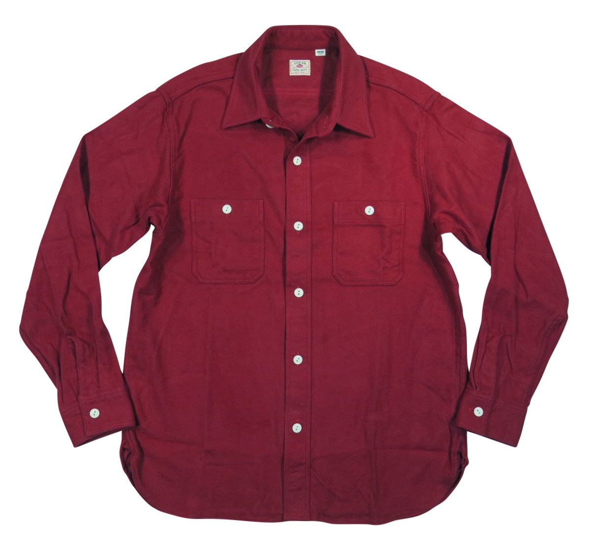 楽天市場】シュガーケーン シャツ（カラーレッド）（メンズ