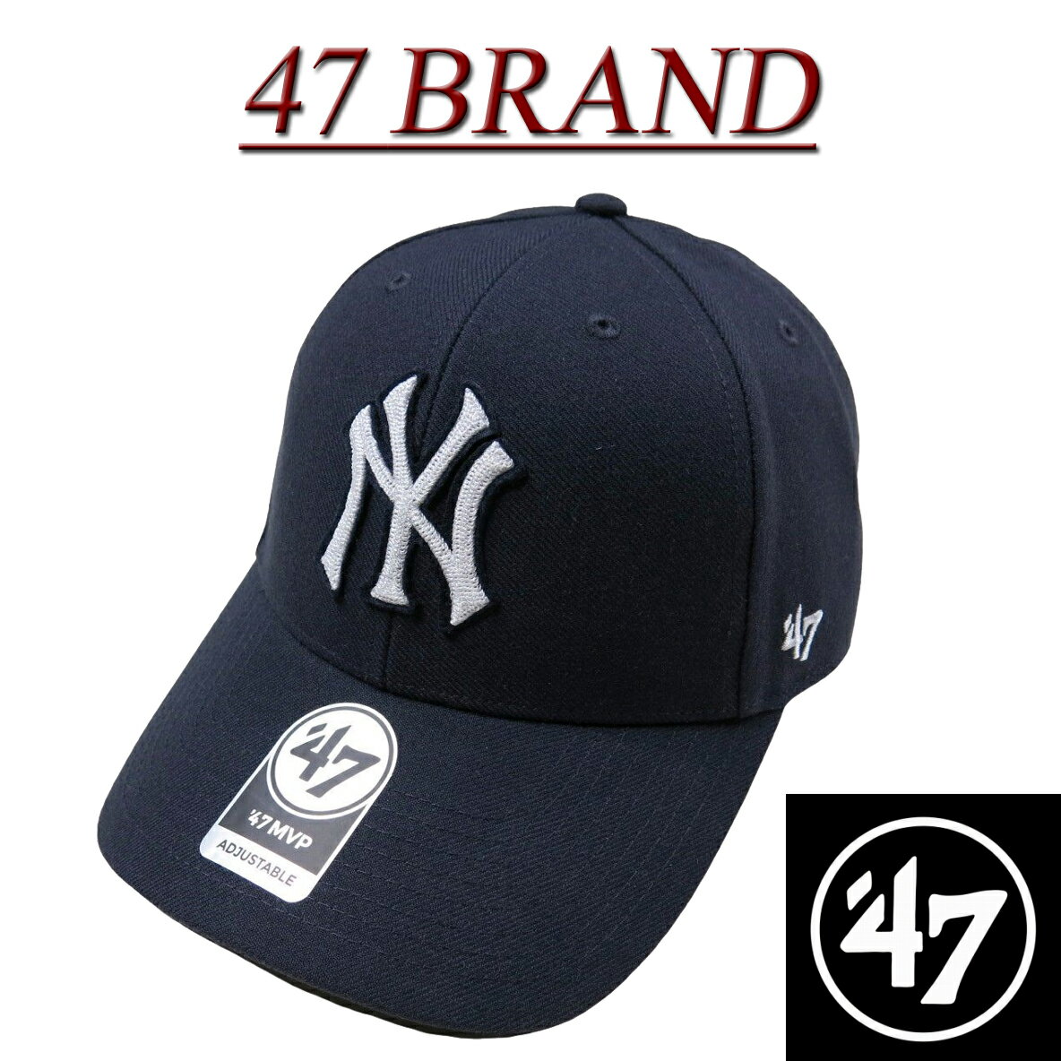 【定番】 ac761 新品 47BRAND ニューヨーク ヤンキース チェーン刺繍 ストラップバック ベースボールキャップ CHLKM17WBS メンズ フォーティーセブンブランド YANKEES CHAIN LINK ‘47 MVP NAVY NY 帽子 迷彩柄 47キャップ【smtb-kd】