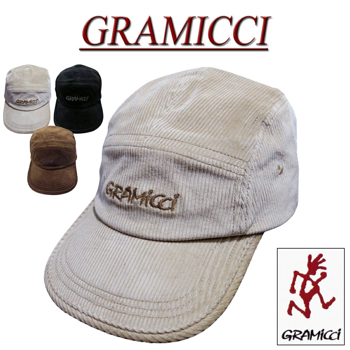 【3色】 gn103 新品 GRAMICCI グラミチ CORDUROY JET CAP コーデュロイ ジェットキャップ GAC-20F025 メンズ 帽子 キャンプキャップ アメカジ 【smtb-kd】