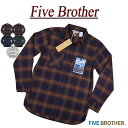 y5F4TCYz je013 Vi FIVE BROTHER Iu`FbN }`t  CglVc 151945 Y t@CuuU[ LIGHT FLANNEL WORK SHIRTS tlVc `FbNVc [NVc Made in INDIA ysmtb-kdz