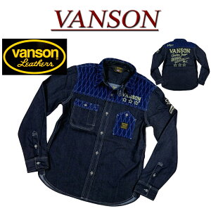 24 nb771  VANSON ɤ ɽ Ĺµ ǥ˥ॷ NVSL-2006  Х󥽥 LONG SLEEVES DENIM WORK SHIRT 󥽥  smtb-kd