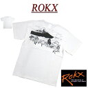  ry641 新品 ROKX ロックス UKIYOE FUJI TEE ウキヨエ フジ ポケット付 半袖 Tシャツ RXMS214014 メンズ ティーシャツ ヴァンソン 