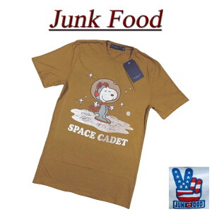 US 5 ad031  JUNK FOOD ̡ԡ ڡǥå ӥơĴ ᡼ù Ⱦµ T 12UXPNT066  󥯥ա SNOOPY SPACE CADET ƥ JunkFood smtb-kd