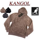 【3色4サイズ】 ad092 新品 KANGOL カンゴール PILE BOA FLEECE HOODIE パイルボア フリース プルオーバー パーカー LCK0102 メンズ フリースパーカー 長袖 【smtb-kd】