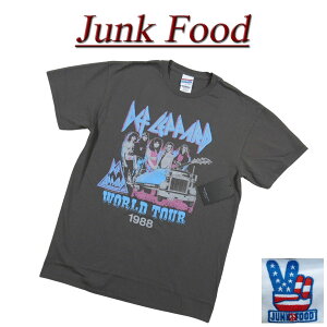 US 5 ad131  JUNK FOOD ǥաѡ ӥơĴ Ⱦµ ХT 12MXDL048  󥯥ա DEF LEPPARD 88 HYSTERIA WORLD TOUR å ƥ JunkFood smtb-kd