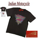 【2色4サイズ】je591 新品 INDIAN MOTOCYCLE ヘッドマークプリント 半袖 Tシャツ IC-2548 メンズ インディアンモトサイクル AMERICAN ORIGINAL ティーシャツ IndianMotocycle 【smtb-kd】