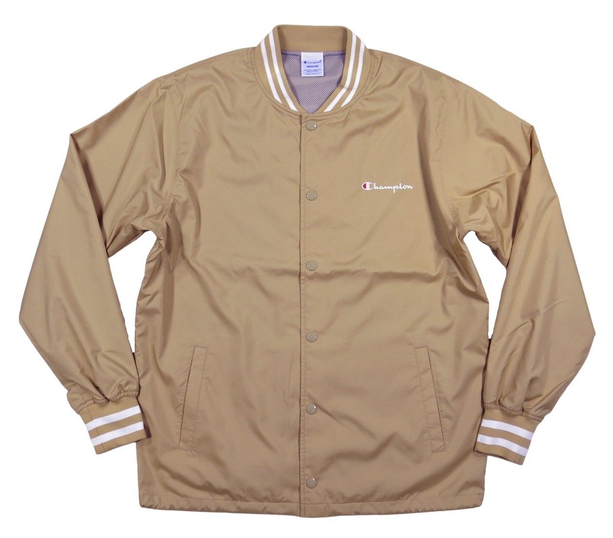 Champion RHC ブラウン ナイロンジャケット スマホで購入】Champion×RHC (チャンピオン×ロンハーマン)のコーチ