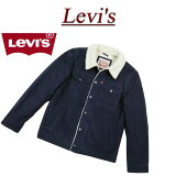 5 af332  Levis US饤  ΢ѥܥ ǥ㥱å  ꡼Х CORDUROY SHERPA LINED TRUCKER JACKET LM8RC530 NAVY ȥå  ܥ㥱å Levi's smtb-kd