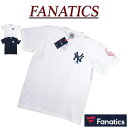  jc931 新品 FANATICS 当店別注モデル! ニューヨーク ヤンキース ロゴプリント 半袖 Tシャツ ML0123SS0020 メンズ ファナティクス New York Yankees MLB OFFICIAL WEAR NY ティーシャツ 