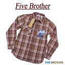 y4TCYzje8715 Vi FIVE BROTHER }hX`FbN  wr[lVc 152160 Y t@CuuU[ tlVc [NVc wrl HEAVY FLANNEL WORK SHIRTS Made in INDIA ysmtb-kdz