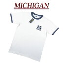 y3TCYz jf581 Vi MICHIGAN ~VKw JbWvg  K[TVc MCGN-017 Y S/S COLLEGE T-SHIRT UNIVERSITY OF MICHIGAN eB[Vc AJW ysmtb-kdz