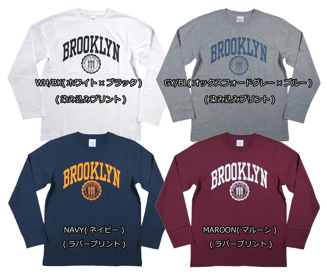 【4色4サイズ】 jg031 新品 Champion トリコロールタグ USAコットン カレッジプリ...