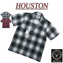 y 2F4TCYz jg291 Vi HOUSTON  Iu`FbN [ [NVc 40988 Y q[Xg RAYON OMBRE CHECK S/S WORK SHIRT `FbNVc I[vJ[Vc AJW ysmtb-kdz