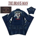 【4サイズ】 nd181 新品 THE BRAVE-MAN× BETTY BOOP ザ・ブレイブマン × ベティ・ブープコラボ アンティーク加工 デ…