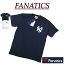  jc942 新品 FANATICS 当店別注モデル! ニューヨーク ヤンキース フェルトワッペン 半袖 Tシャツ ML0123SS0021 メンズ ファナティクス New York Yankees MLB OFFICIAL WEAR NY ティーシャツ 