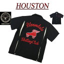 y2024t 3TCYz jg991 Vi HOUSTON SKATE `F[hJ eZf  {[OVc 41080 Y q[Xg S/S BOWLING SHIRT {EOVc [NVc AJW ysmtb-kdz