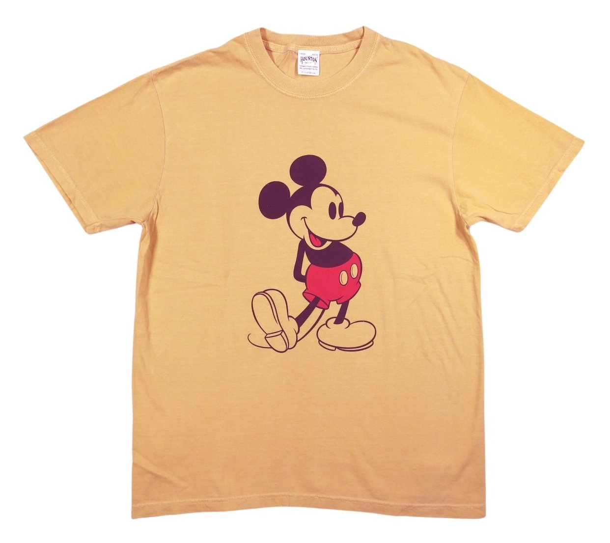 楽天市場】ミッキー tシャツ（カラーイエロー）（メンズファッション