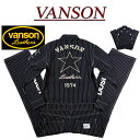 y4TCYz nd661 Vi VANSON X^[hJ EHobVXgCv fjciM NVAO-2401 Y o\ ONE STAR WABASH STRIPE ALL IN ONE I[C Ȃ ZbgAbv ysmtb-kdz