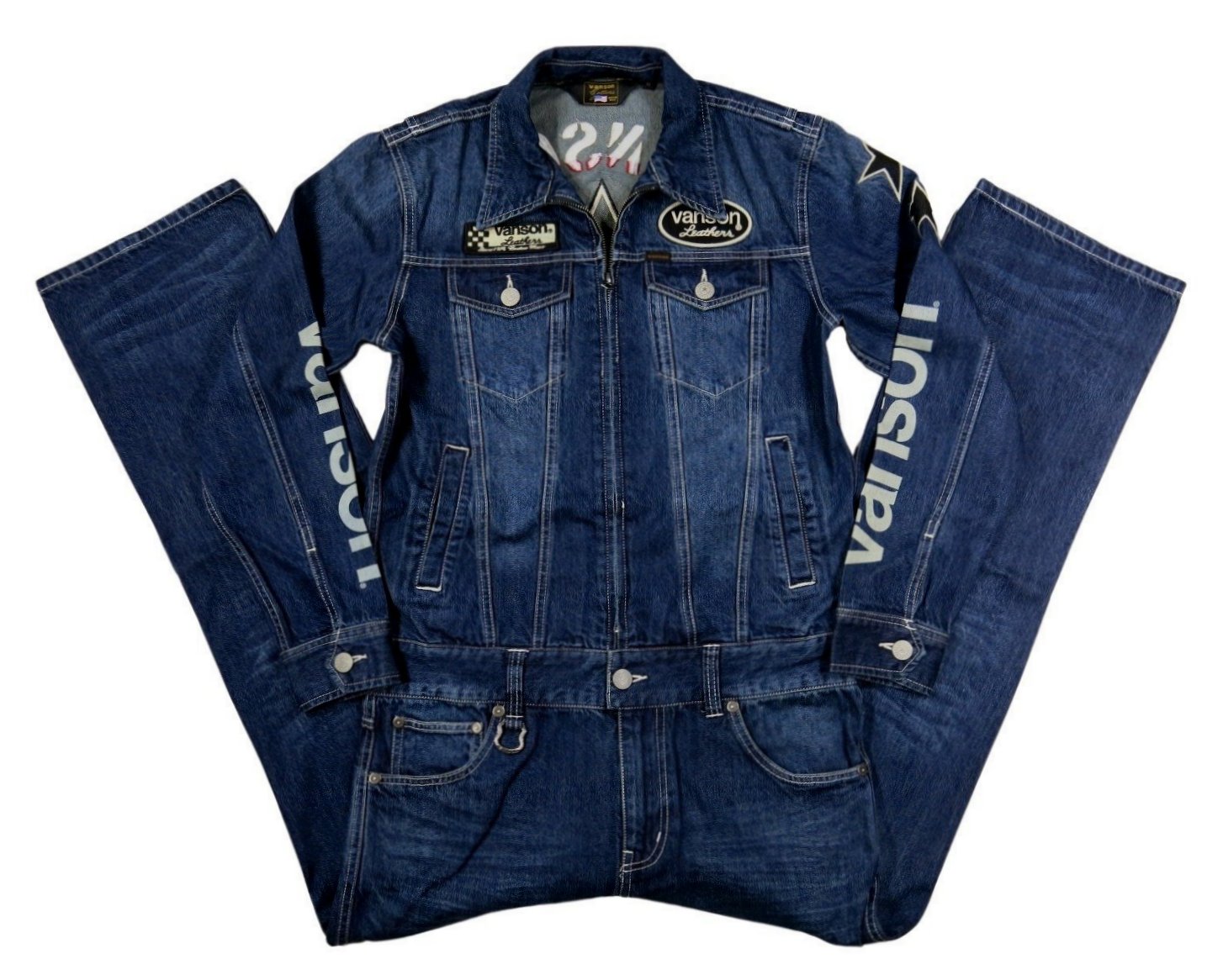 楽天市場】VANSON つなぎ(サイズ(S/M/L)3L)(メンズ 楽天市場】VANSON つなぎ(サイズ(S/M/L)3L)(メンズ