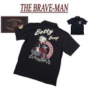 y2024t 4TCYz nd751 Vi THE BRAVE-MAN ~ BETTY BOOP UEuCu} ~ xeBEu[v R{ Xgb` Rbg  |Vc BBB-2422 Y SHORT SLEEVES POLO-SHIRT ysmtb-kdz