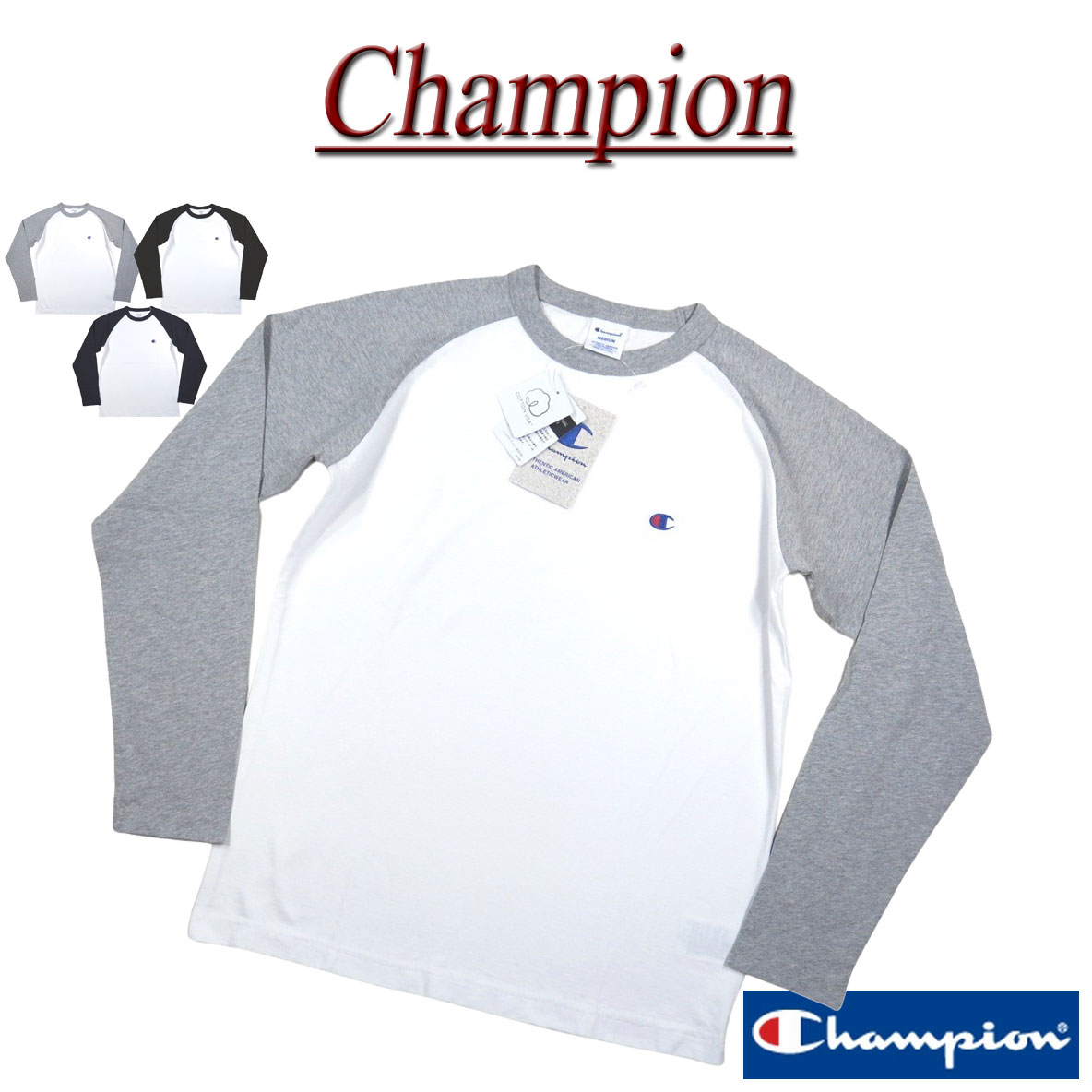  12 26�ē���  ��� 3�F4�T�C�Y  ch991 �V�i Champion USA�R�b�g�� ���n ���O�����X���[�u ����T C3-Y429 �����Y �g���R���[���^�O �`�����s�I�� COTTON USA �A�����J�� �����e�B�[ ���� �e�B�[�V���c �A���J�W �g���R�^�O  smtb-kd 